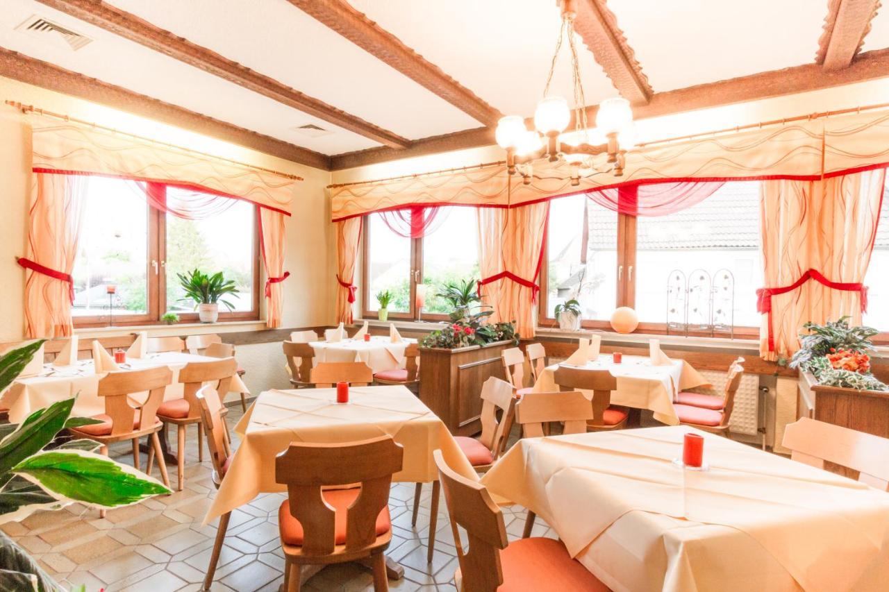 Hotel- Restaurant Zum Hirsch Grossenlueder Luaran gambar